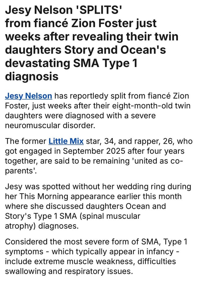 Jesy Nelson Confirms Split From Zion Foster: The Real Reason